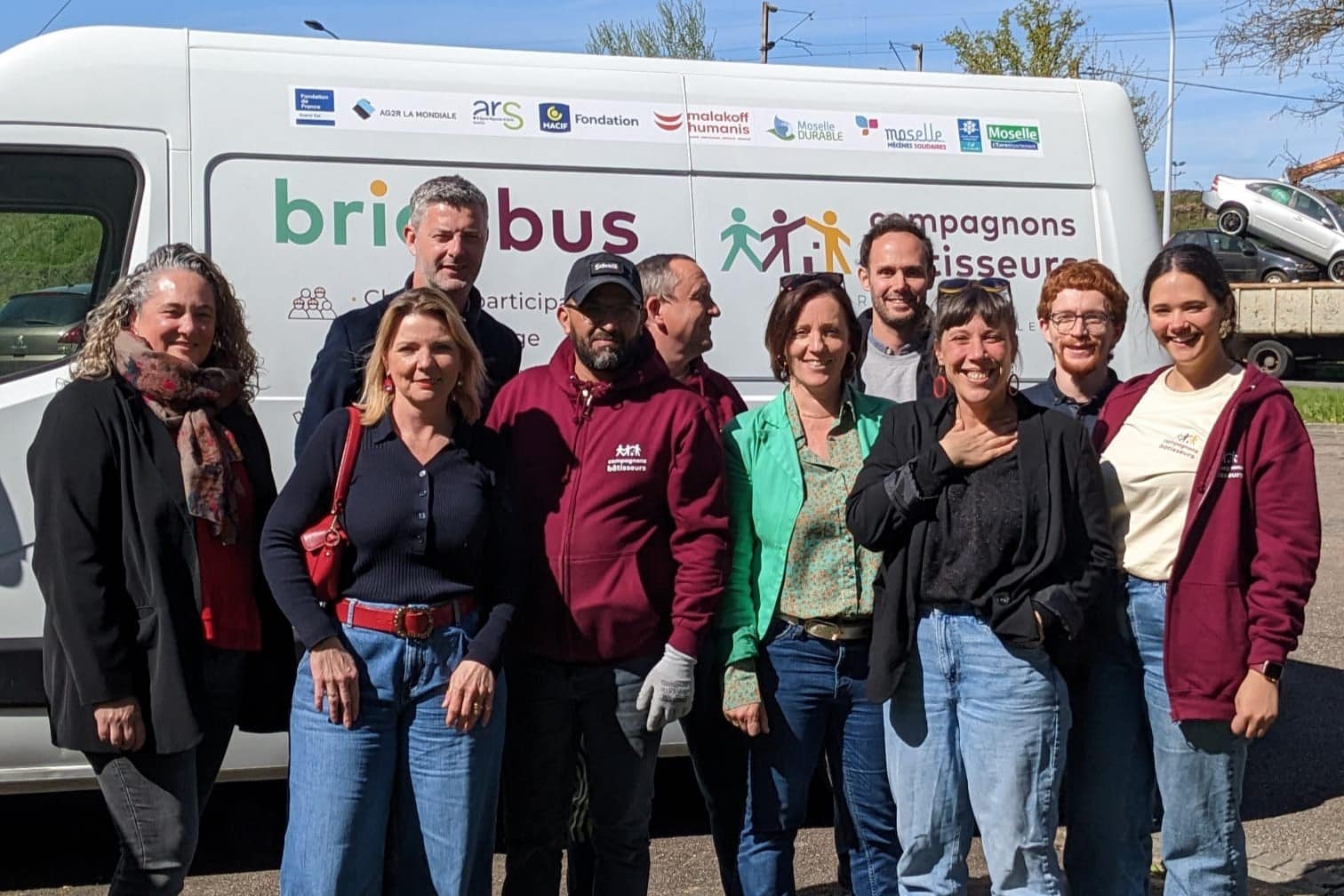 Les Compagnons Bâtisseurs se sont installés !