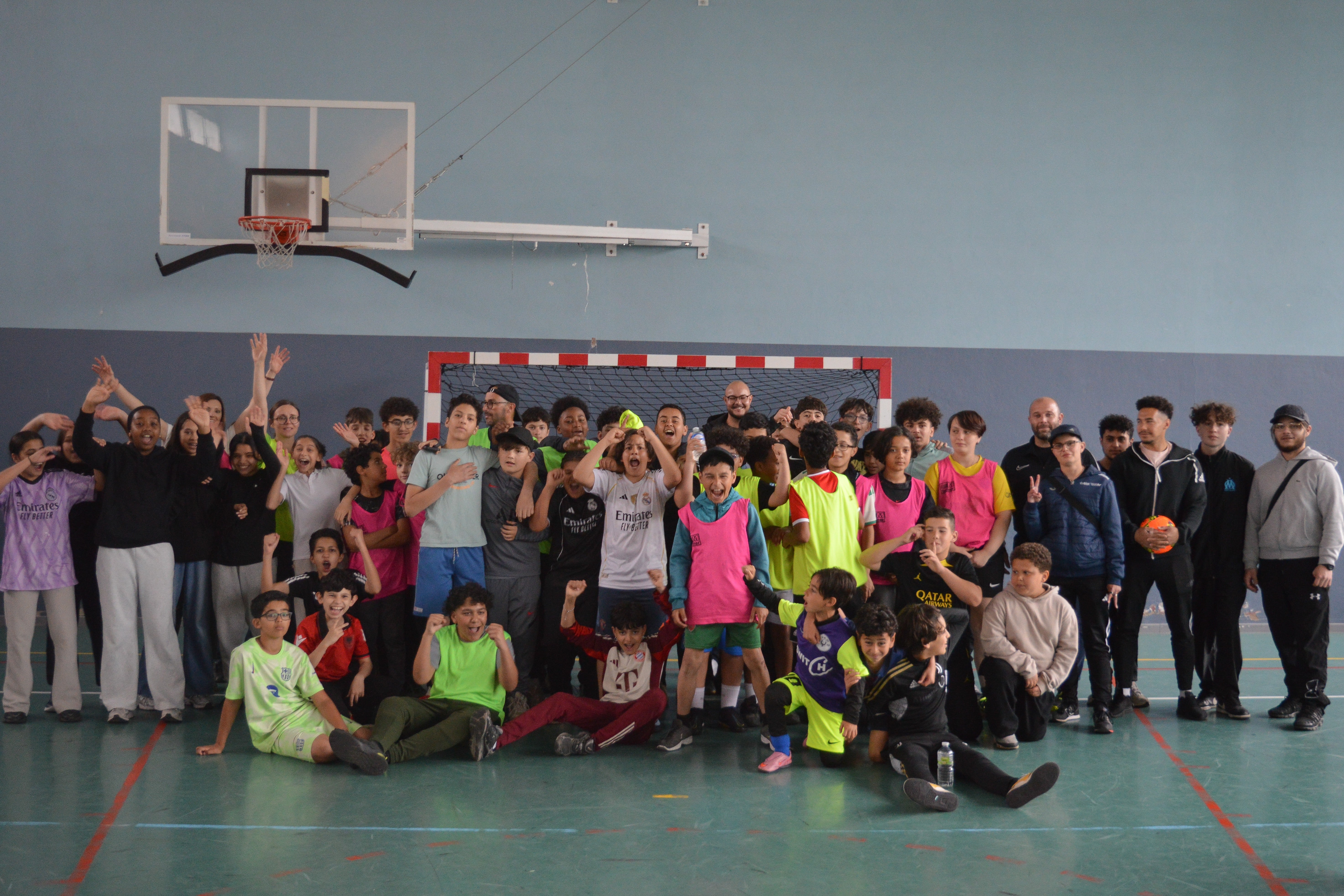 Quand jeunesse et salariés se retrouvent autour du sport