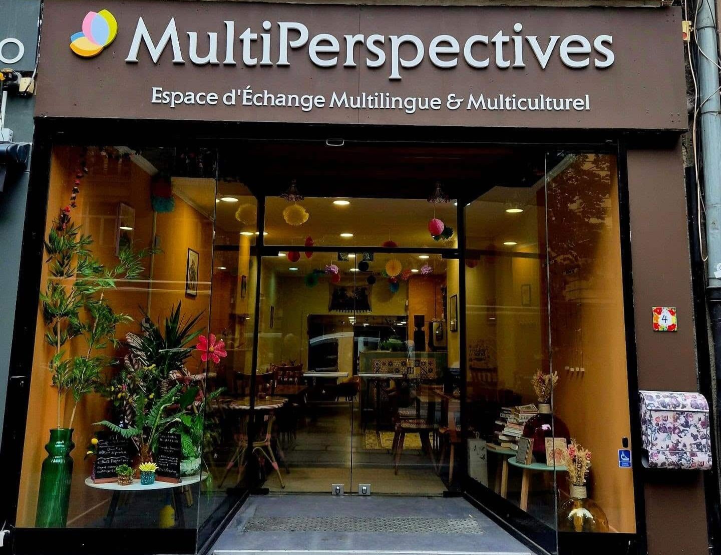 Le café-librairie de MultiPerspectives